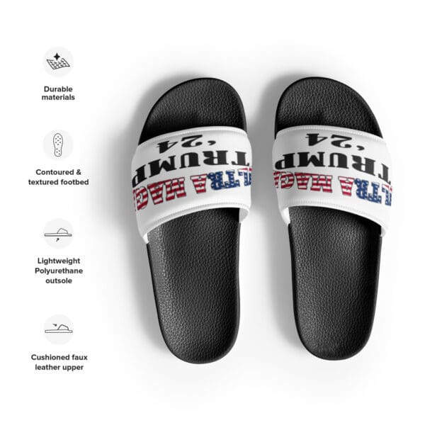 Trump 24 MAGA slides.