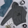 Gray hoodie: God, family, country, freedom.