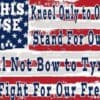 American flag: patriotism, freedom, and faith.