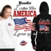 Patriotic hoodie: I miss the America I grew up in.