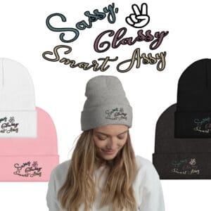 Sassy, classy, smart beanie hats.
