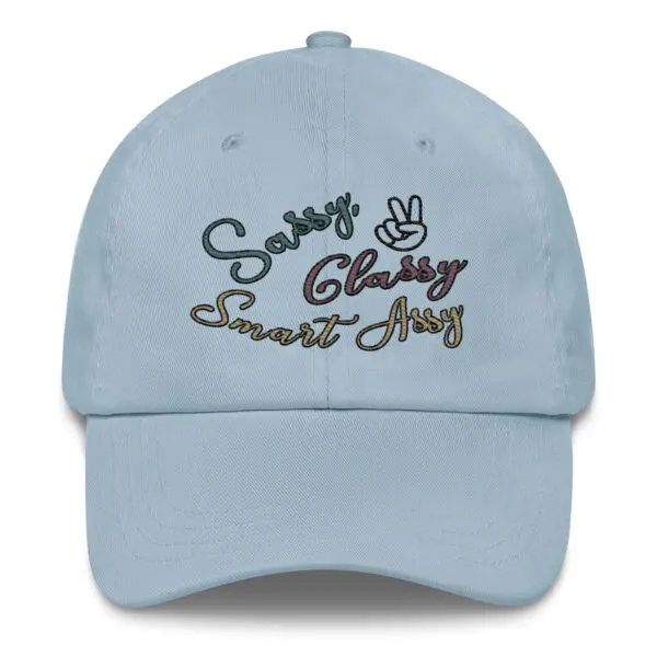 Sassy Classy Smart Assy hat, Sarcastic Boss girl funny trendy baseball cap - Image 3