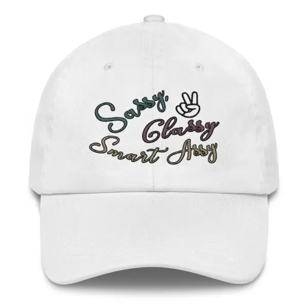 Sassy Classy Smart Assy hat, Sarcastic Boss girl funny trendy baseball cap - Image 4