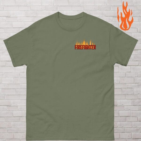 I Have Looked Death In The Eyes FIREFIGHTER T-shirt Wildland Fireman shirt, gift - Image 12