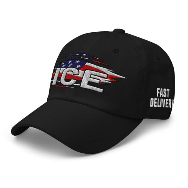 ICE Deport hat "Fast Delivery" #47 Trump MAGA Golden Age USA First