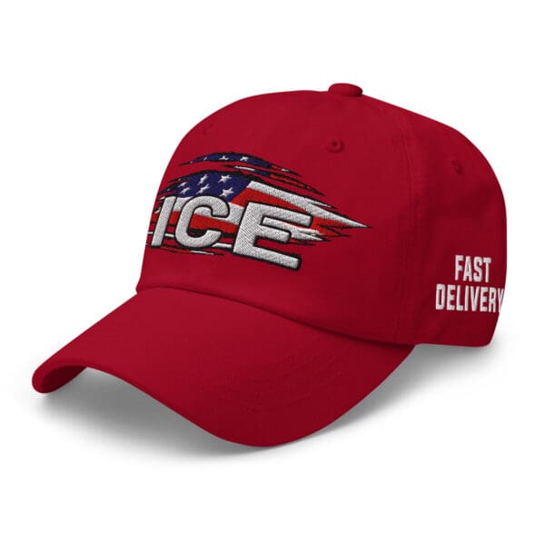 ICE Deport hat "Fast Delivery" #47 Trump MAGA Golden Age USA First - Image 8