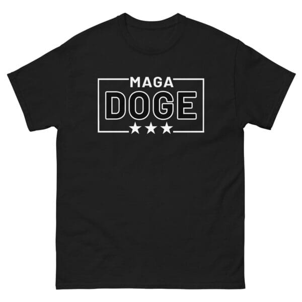 MAGA DOGE Tshirt Department of Government Efficiency TRUMP / ELON MUSK shirt