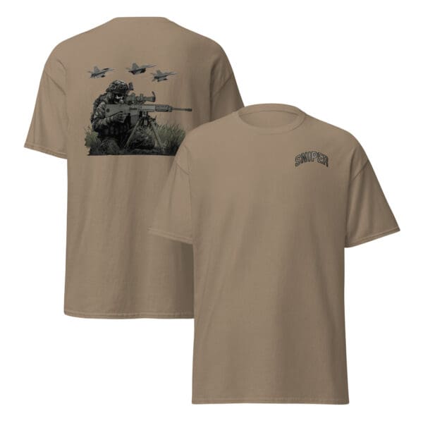 Army Special Forces Skeleton Infantry Sniper shirt - Image 4