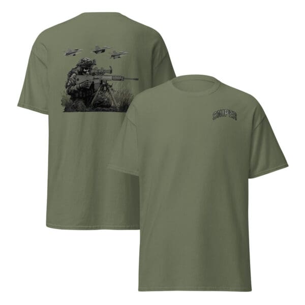 Army Special Forces Skeleton Infantry Sniper shirt - Image 5