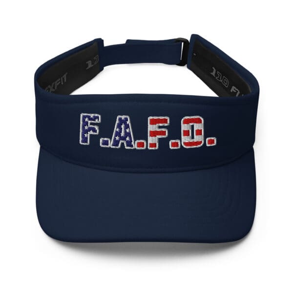 MAGA FAFO Visor TRUMP F*** Around Find out summer hat - Image 4