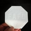 F.A.F.O. clear glossy sticker Protected by 2A decal - Image 2
