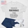 Normalize MERITOCRACY Again! MAGA Golden Age Shirt - Image 4