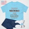 Normalize MERITOCRACY Again! MAGA Golden Age Shirt - Image 5