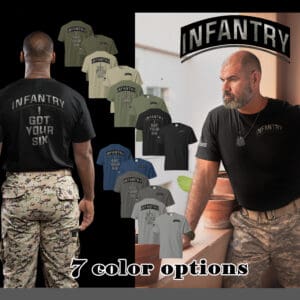 ARMY INFANTRY - I Got Your Six t-shirt, 11Bravo Premium shirt, Fort Benning swag
