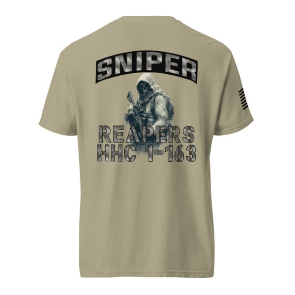 Army Sniper CUSTOM Unit # & Name Special Forces T-shirt - Image 9