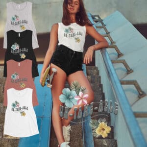 UN-TAME-ABLE Sassy Womens Muscle tank top