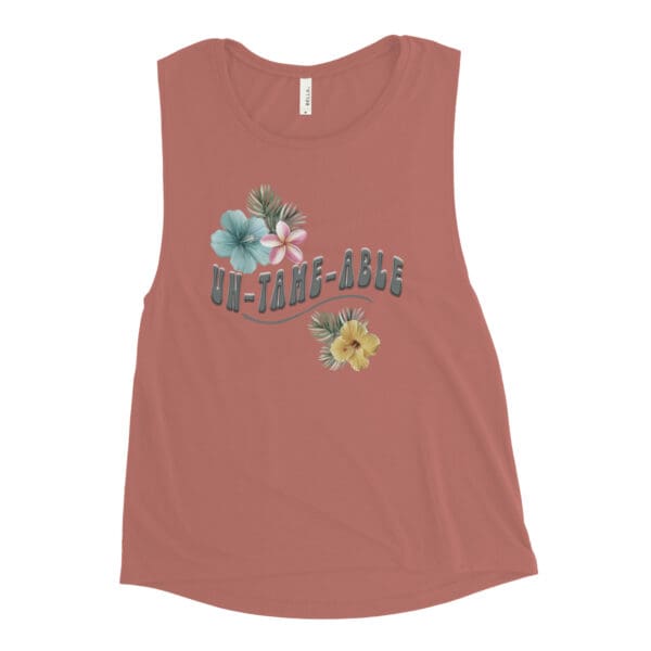 UN-TAME-ABLE Sassy Womens Muscle tank top - Image 6