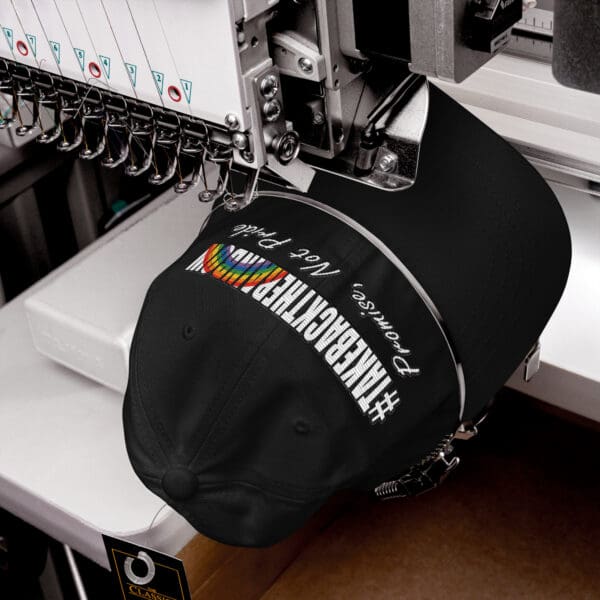 TAKE BACK THE RAINBOW, Christian Anti-Woke hat. Gods Promise Not Pride ball cap - Image 2
