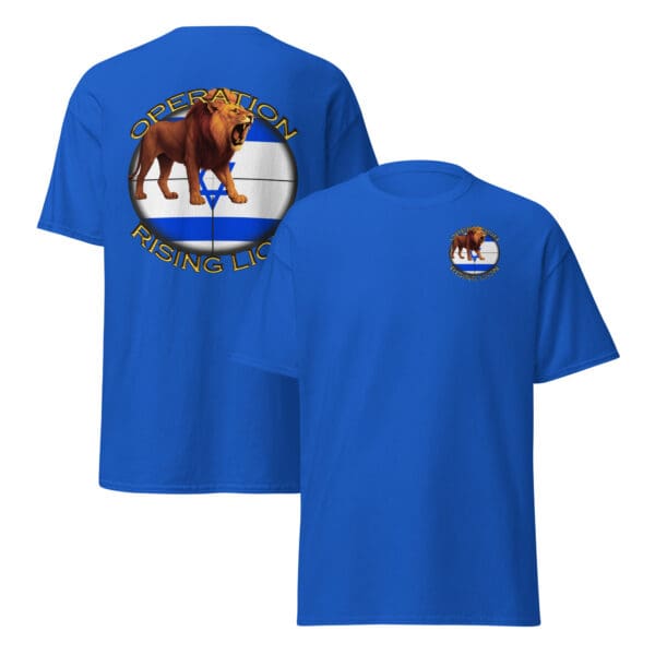 Operation Rising Lion T-shirt, Stand With Israel, Support Israel Army Unisex tee - Image 6
