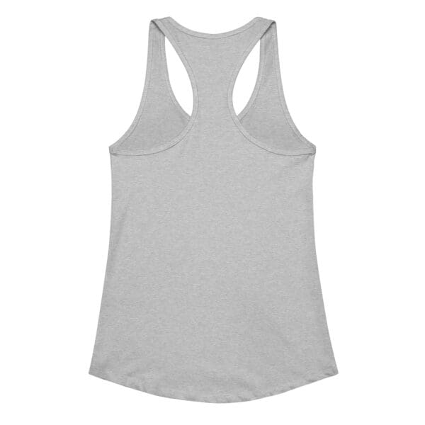 Streams, Campfires, Mountain Air! NO BAD DAYS! Summer camping Women’s racerback tank top - Image 9