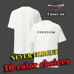 Charlie Kirk Freedom shirt.