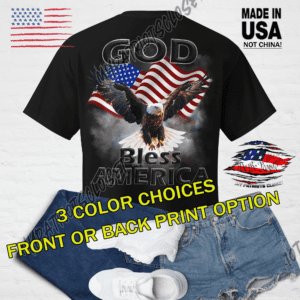 God Bless America Patriotic T-shirt