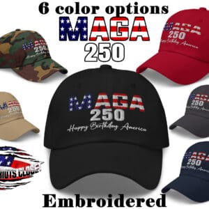 MAGA 250 Happy 250th Birthday America hat
