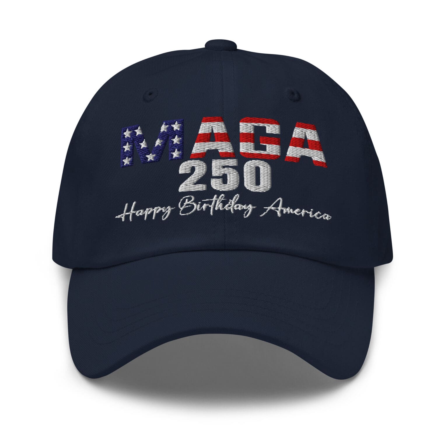 MAGA 250 Happy 250th Birthday America hat - My Patriots Closet