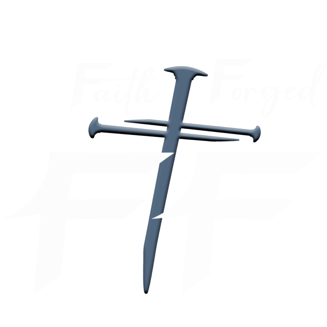 Faith Forged beveled blue copy