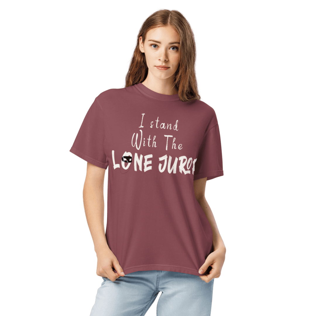 I Stand With The Lone Juror T-shirt - Image 4