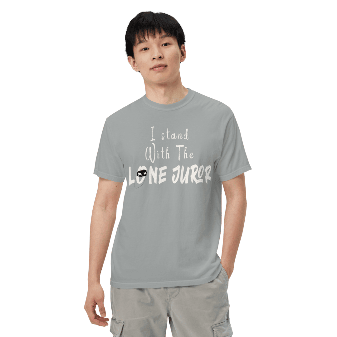 I Stand With The Lone Juror T-shirt - Image 5