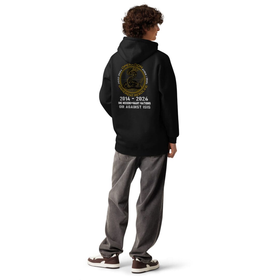 Personalized Operation Inherent Resolve Veteran Hoodie - Image 3