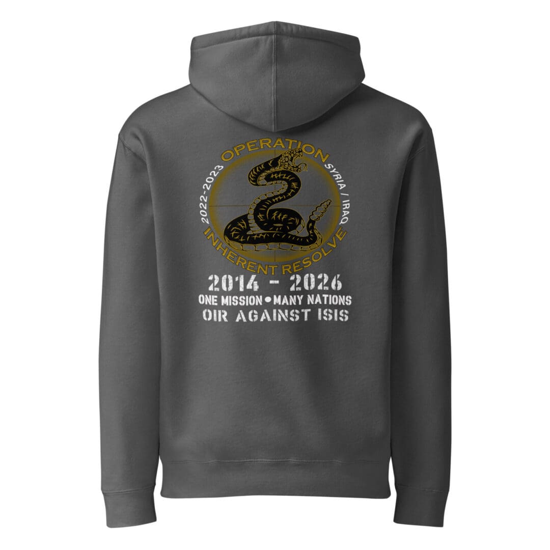 Personalized Operation Inherent Resolve Veteran Hoodie - Image 12