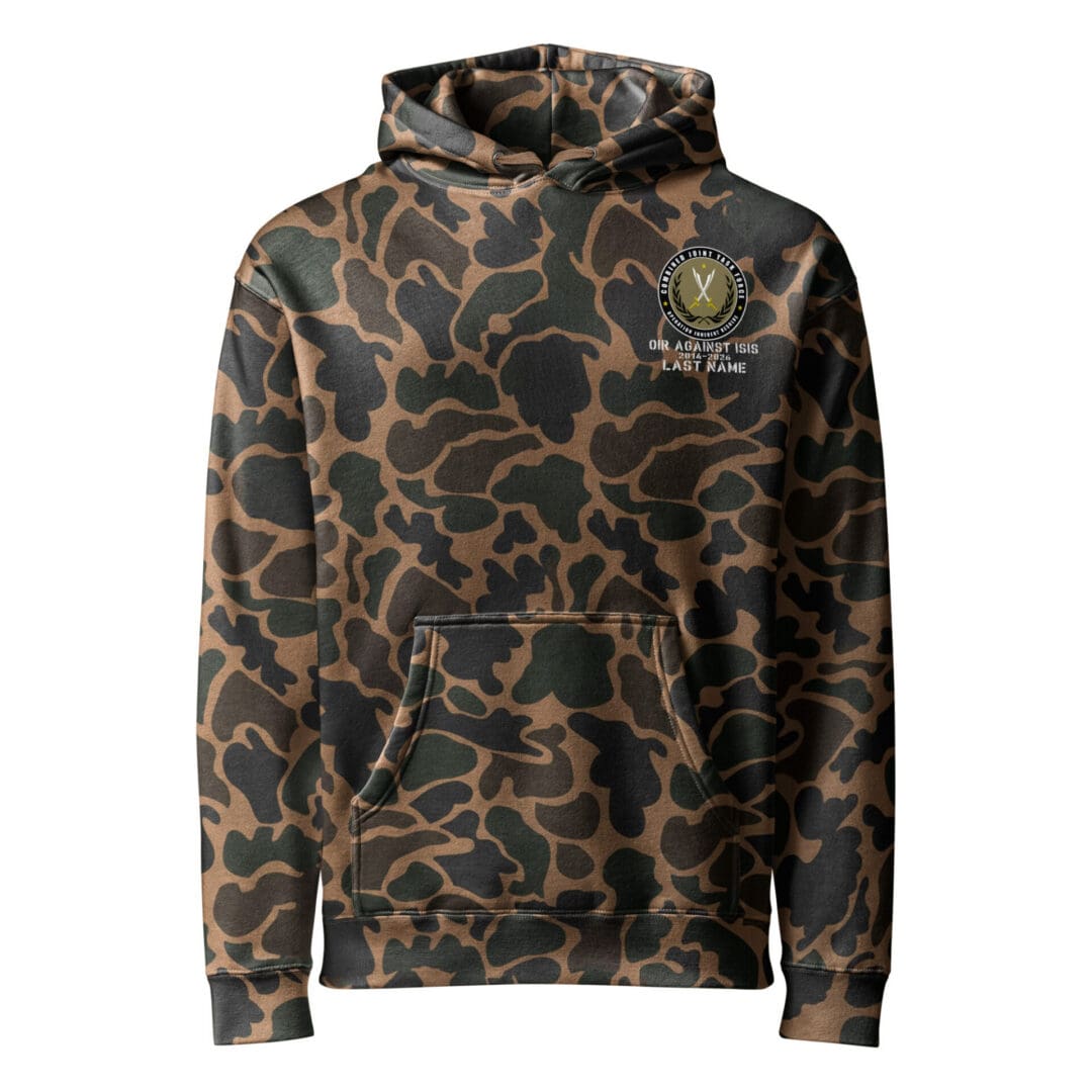 Personalized Operation Inherent Resolve Veteran Hoodie - Image 15