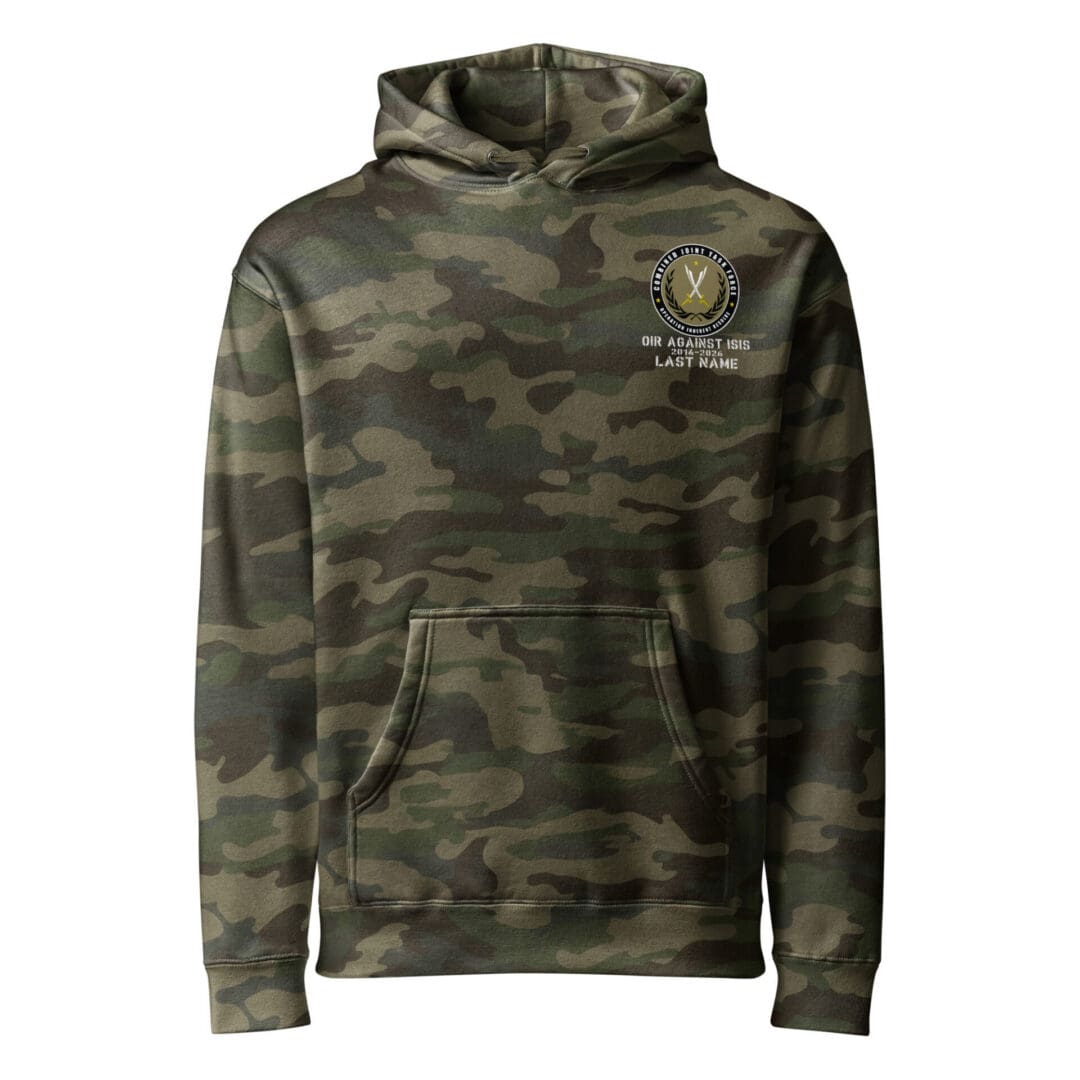 Personalized Operation Inherent Resolve Veteran Hoodie - Image 9
