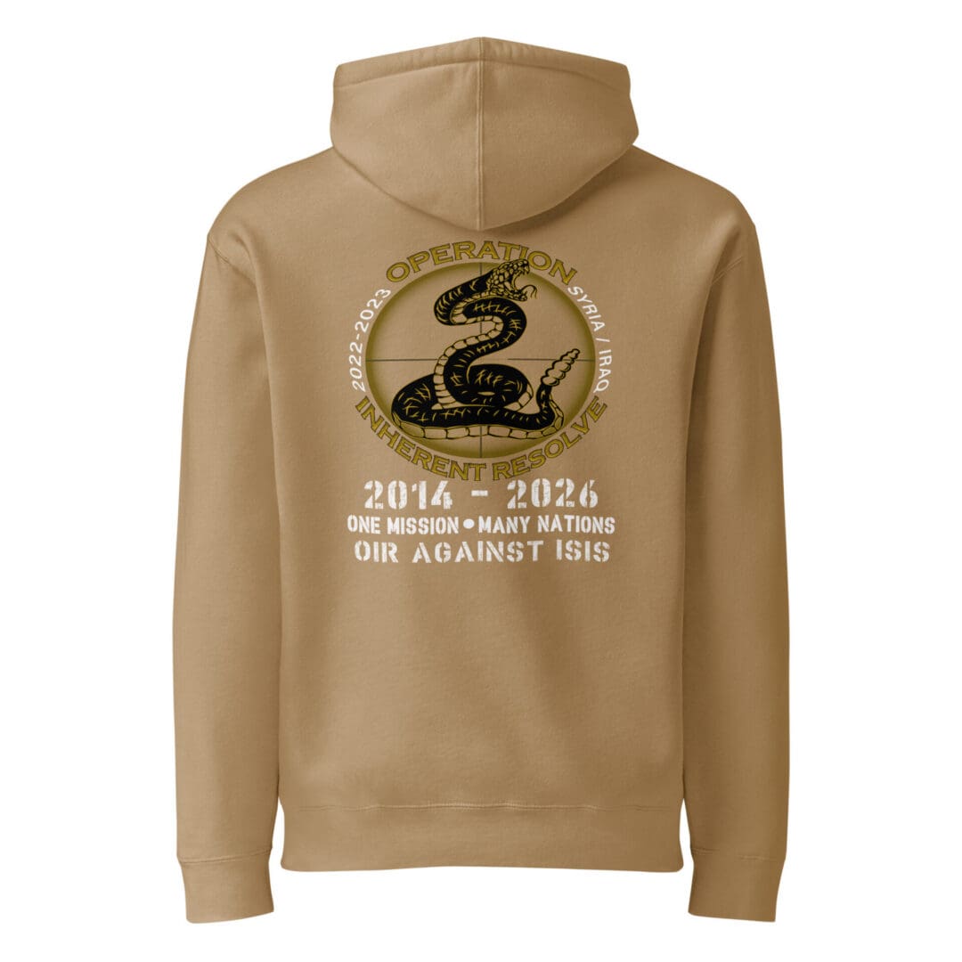 Personalized Operation Inherent Resolve Veteran Hoodie - Image 18